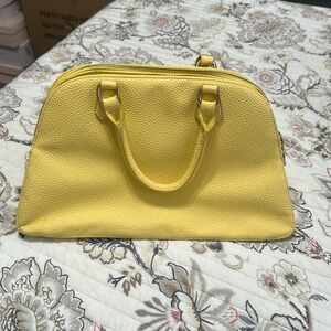 Yellow handbag